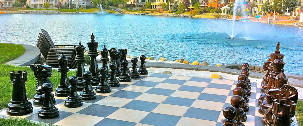 ogromne szachy
